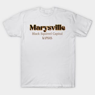 Marysville Black Squirrel Capital T-Shirt